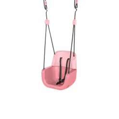 New DICE 3-i-1 babygynge - Lyserød (sort reb)