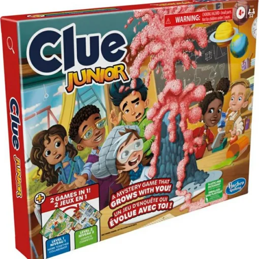 Discount 2-i-1 brætspil - Clue Junior