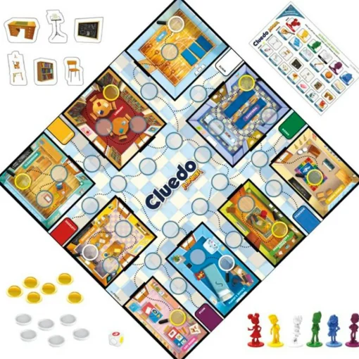 Discount 2-i-1 brætspil - Clue Junior