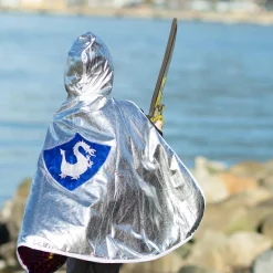 Discount Great Pretenders 2-i-1 Drage/Ridder-kappe, str. 5-6 år