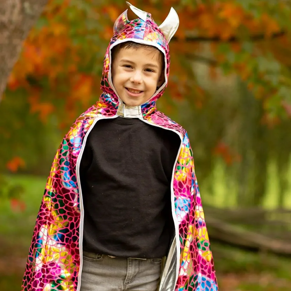 Discount Great Pretenders 2-i-1 Drage/Ridder-kappe, str. 5-6 år