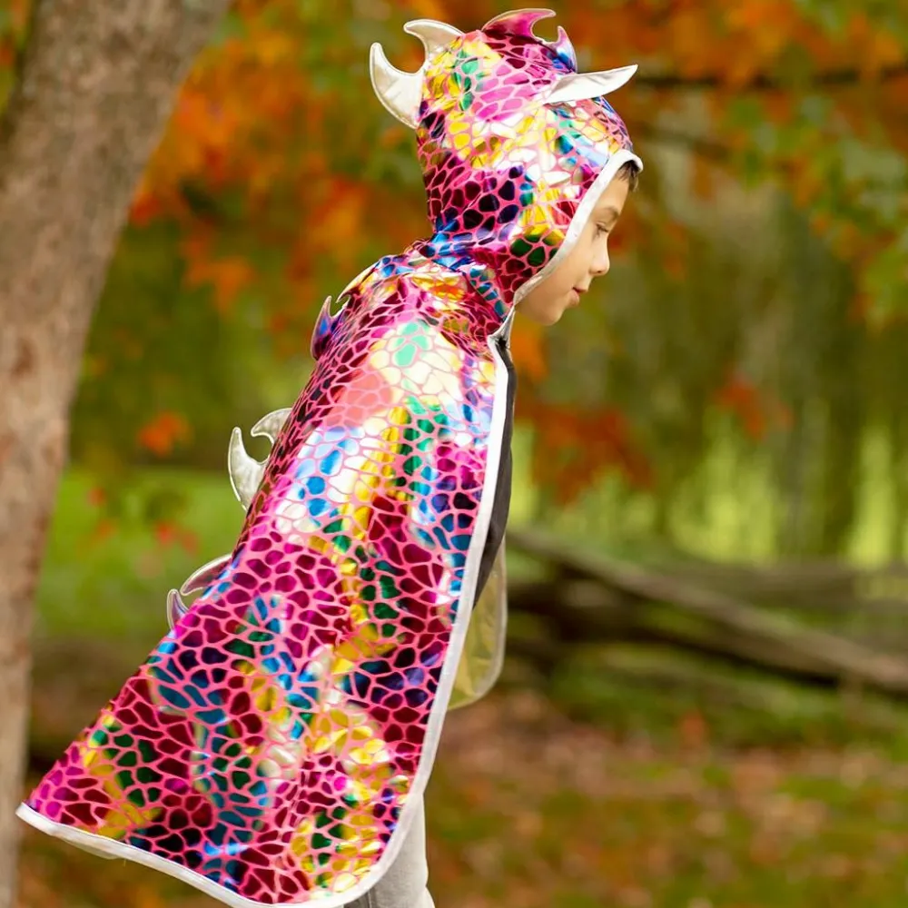 Discount Great Pretenders 2-i-1 Drage/Ridder-kappe, str. 5-6 år