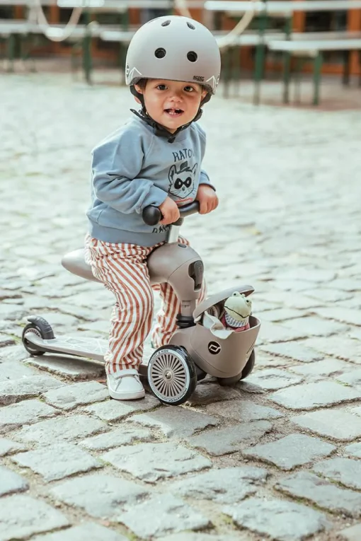 Sale Scoot & Ride 2-i-1 Highwaykick 1 Lifestyle - Brown lines