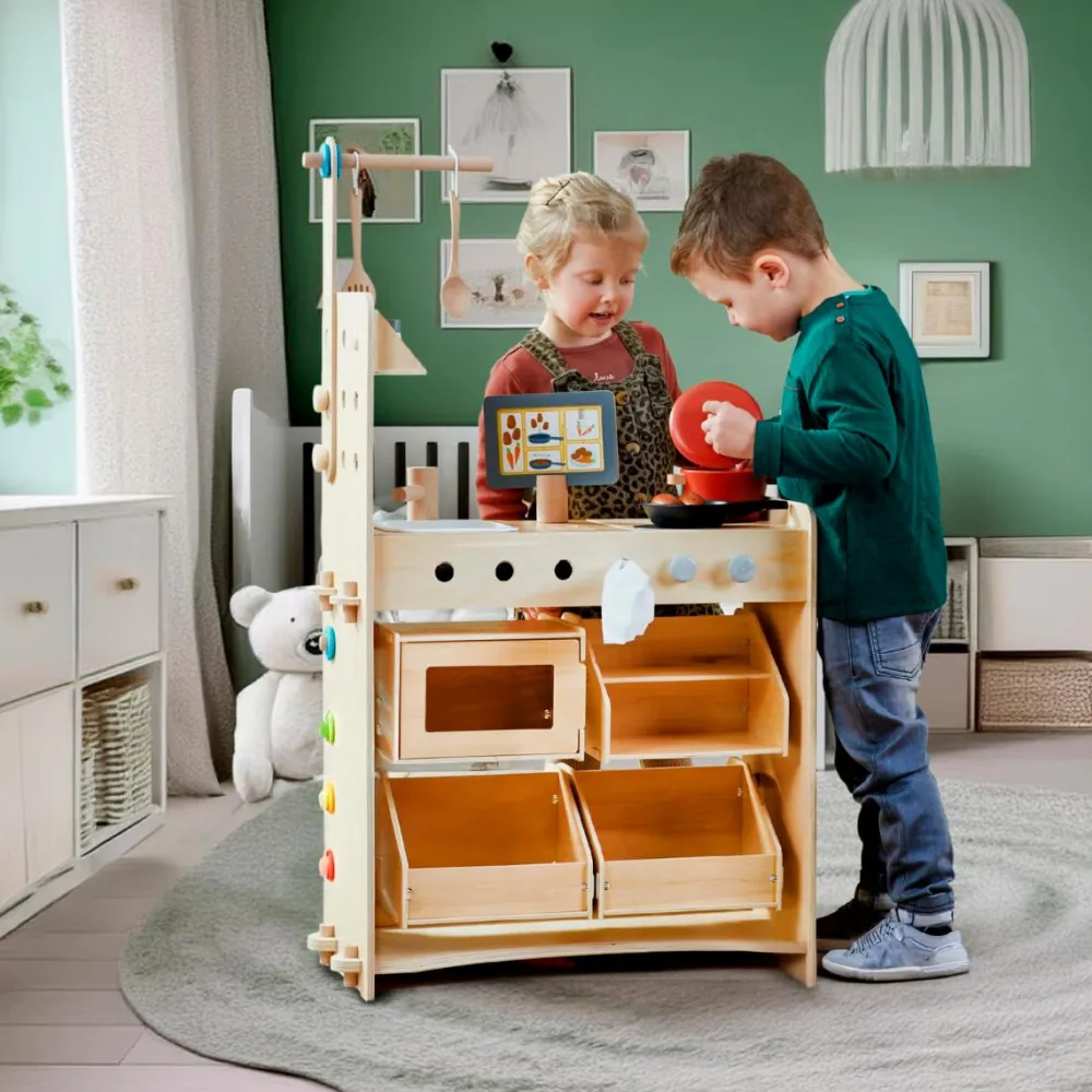 New Haba 3-i-1 legestation - Køkken, butik & værksted