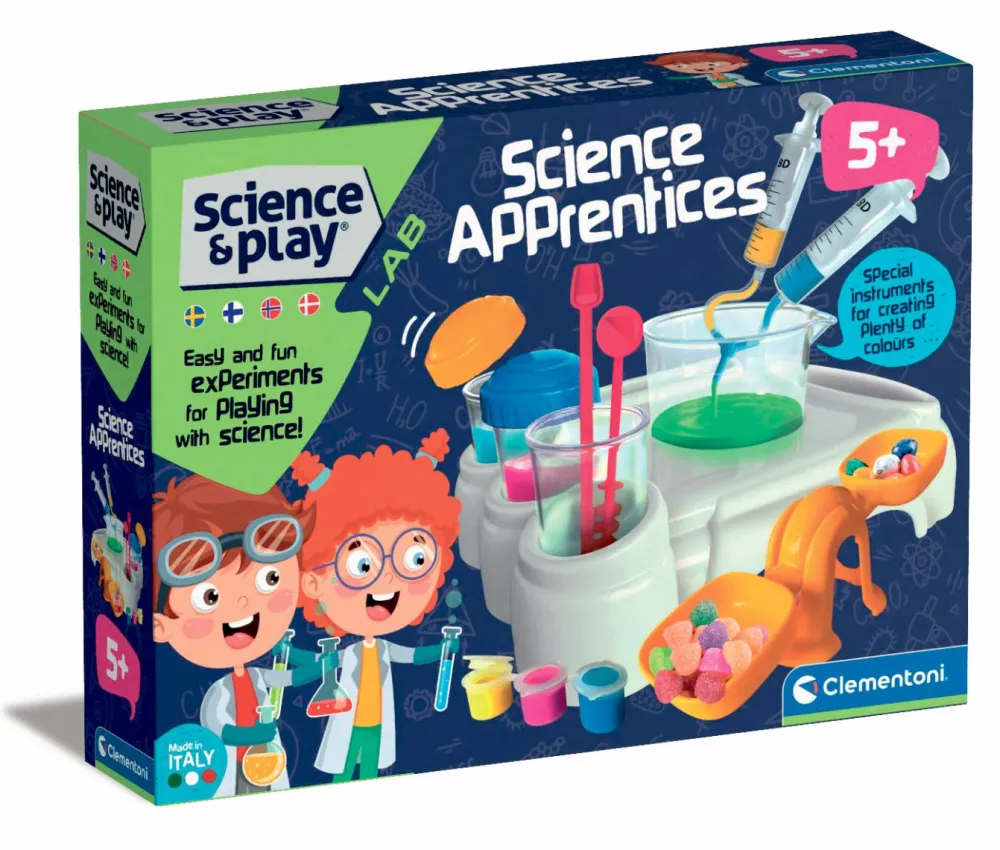 Sale Clementoni I lære som forsker