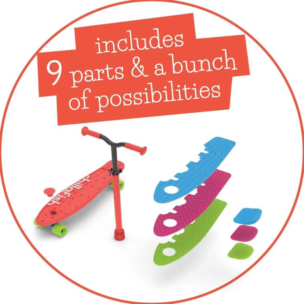 Chillafish 2-i-1 SkatieSkootie - Rød