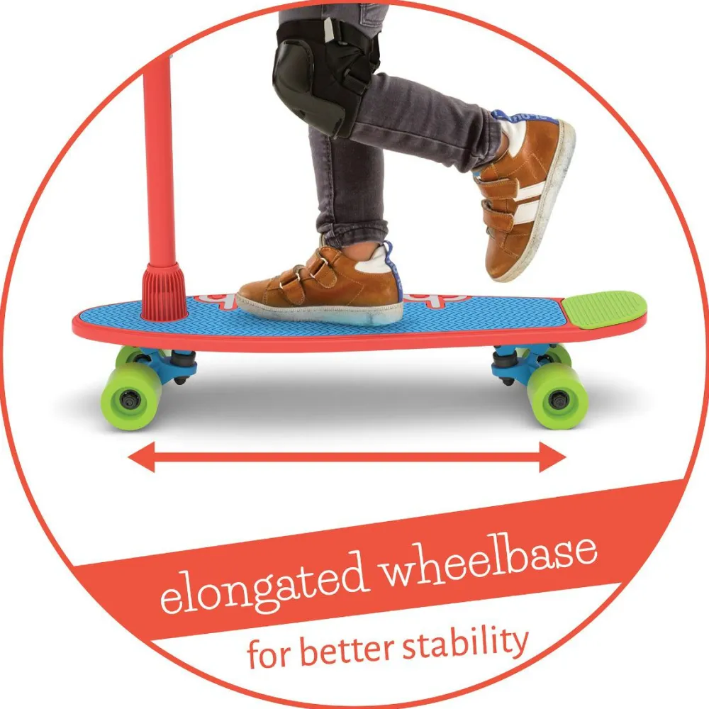 Chillafish 2-i-1 SkatieSkootie - Rød