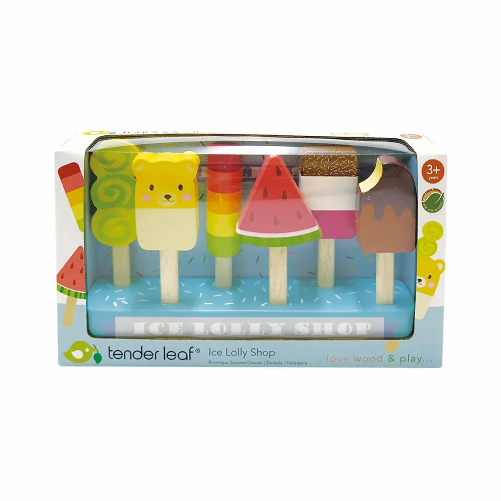 Sale Tender Leaf Ispinde med holder, 6 stk