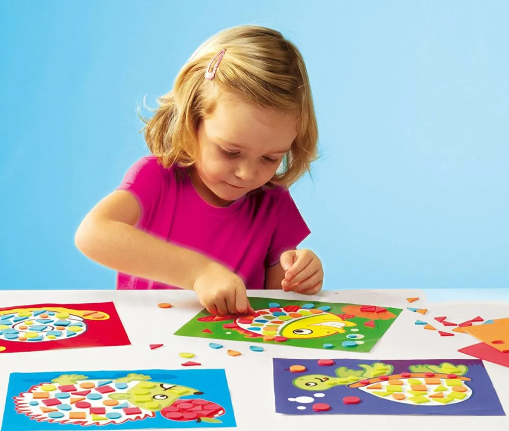 Online SES Creative Jeg lærer at lægge mosaik