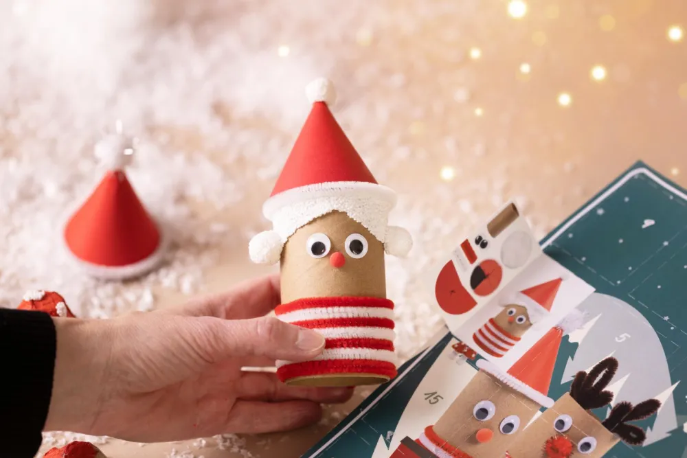 Best Creativ Company Julekalender genbrug - Lav et vinterlandskab