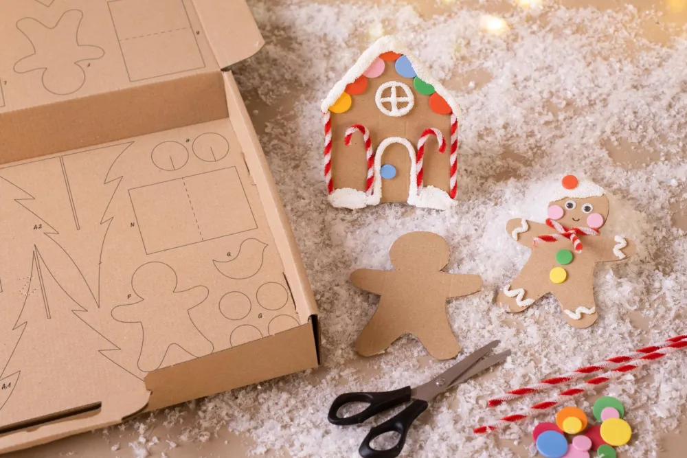 Best Creativ Company Julekalender genbrug - Lav et vinterlandskab