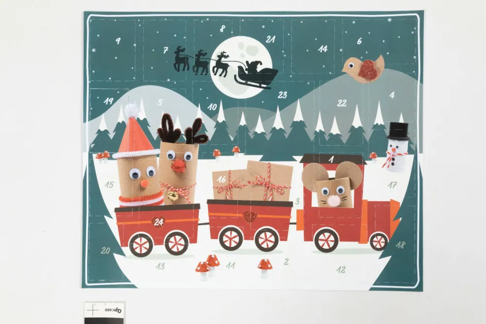 Best Creativ Company Julekalender genbrug - Lav et vinterlandskab