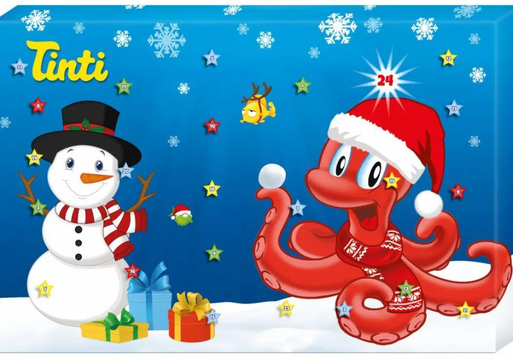 Tinti Julekalender med badesjov