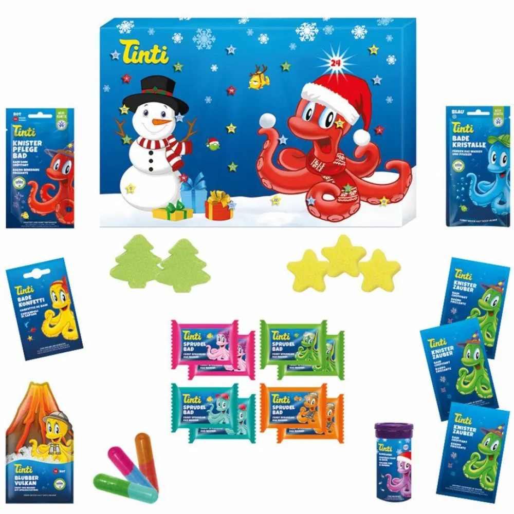 Tinti Julekalender med badesjov