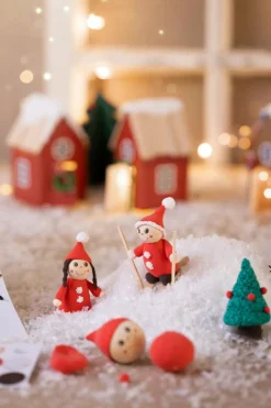 Sale Creativ Company Julekalender modellering - Lav en julelandsby