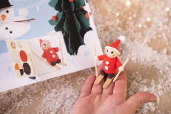 Sale Creativ Company Julekalender modellering - Lav en julelandsby