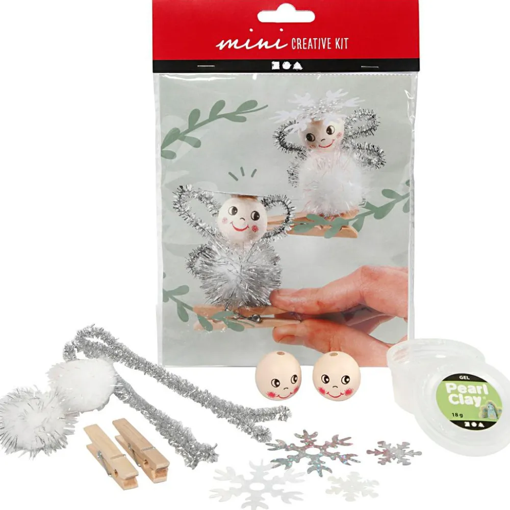 New Creativ Company Julepose - Engle på klemmer