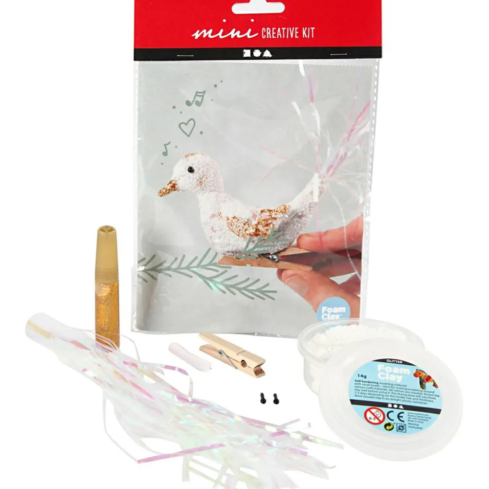 Creativ Company Julepose - Fugl på klemme