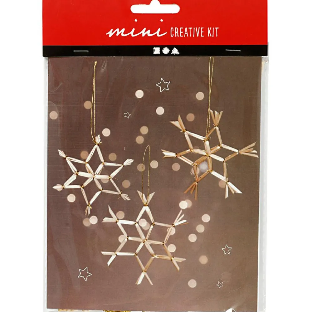 Discount Creativ Company Julepose - Iskrystaller i halm