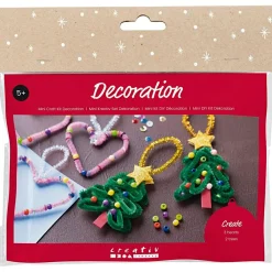 Hot Creativ Company Julepose - Julehjerter & juletræer