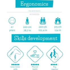 New Chillafish Justerbart sjippetov Skibbi - Lyserød