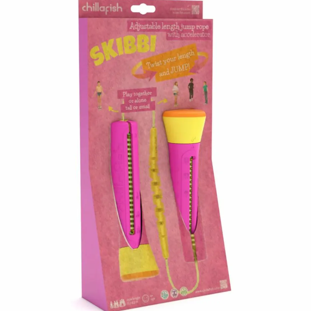 New Chillafish Justerbart sjippetov Skibbi - Lyserød