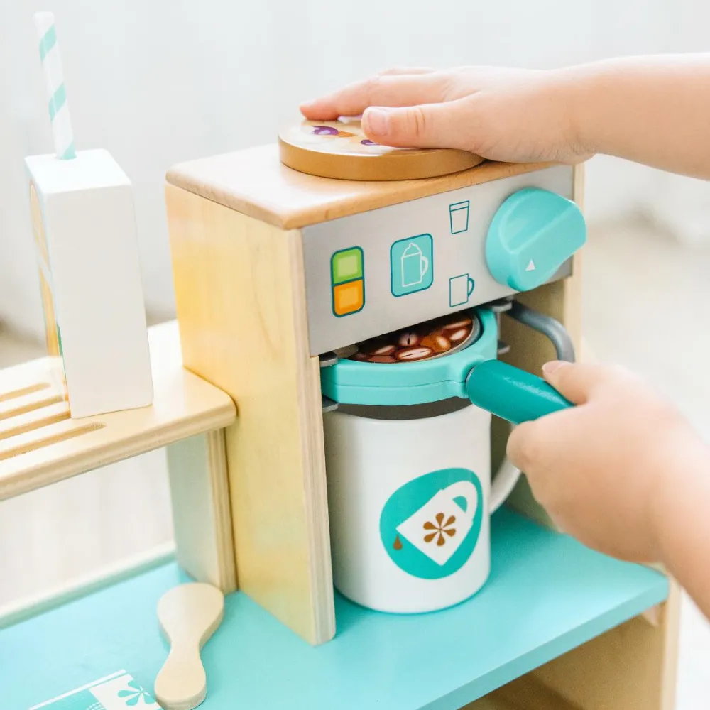 Clearance Melissa & Doug Kaffebar i træ, 35 dele