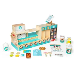 Clearance Melissa & Doug Kaffebar i træ, 35 dele