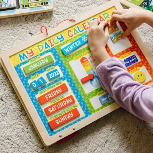 Online Melissa & Doug Kalendertavle - Magnetisk