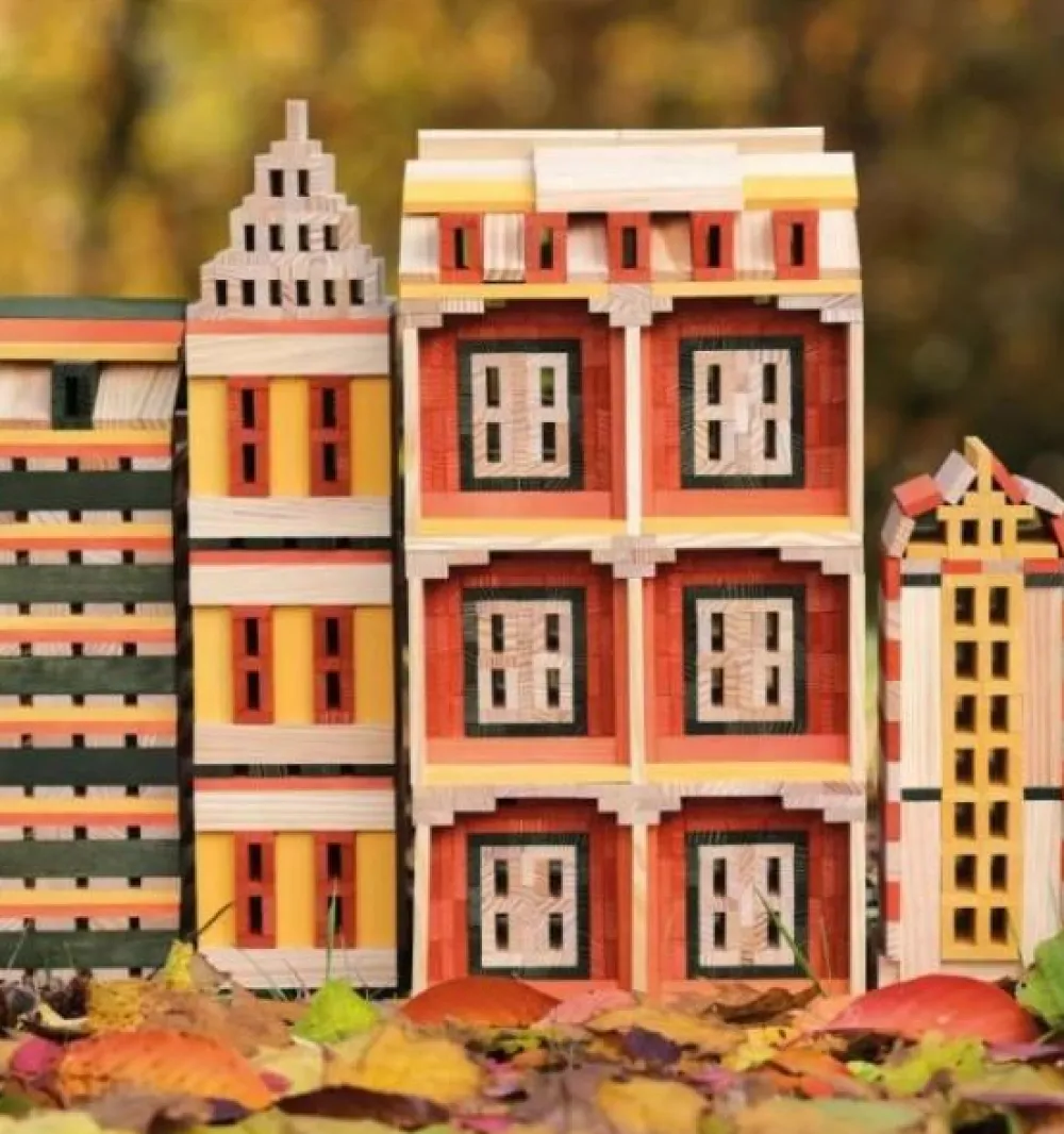 Clearance KAPLA klodser - Efterår, 200 stk