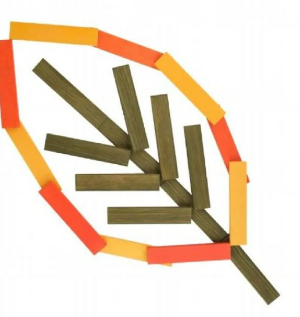 Clearance KAPLA klodser - Efterår, 200 stk