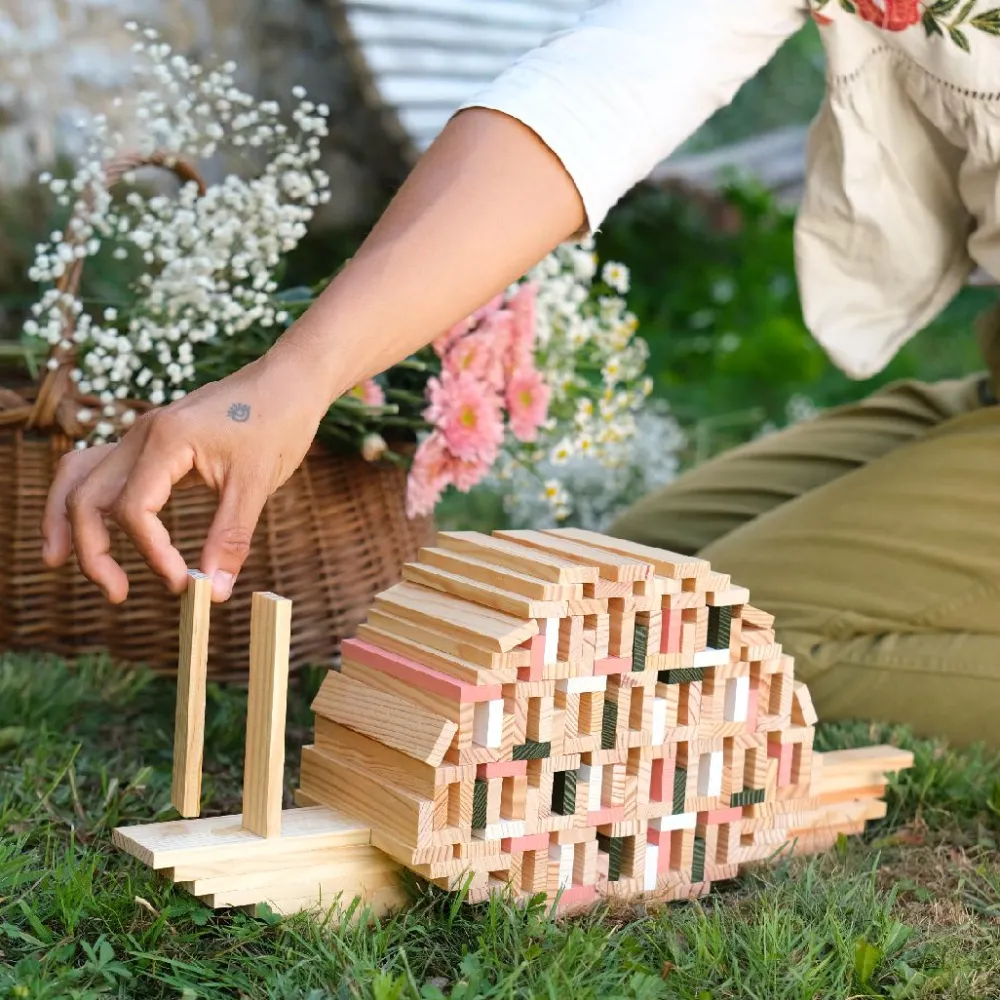 New KAPLA klodser - Forår, 200 stk