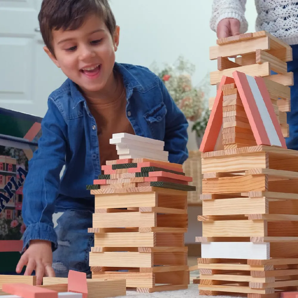 New KAPLA klodser - Forår, 200 stk