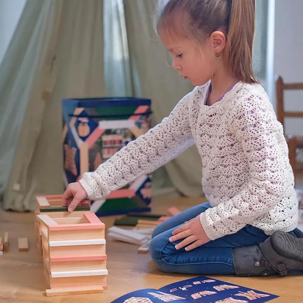 New KAPLA klodser - Forår, 200 stk