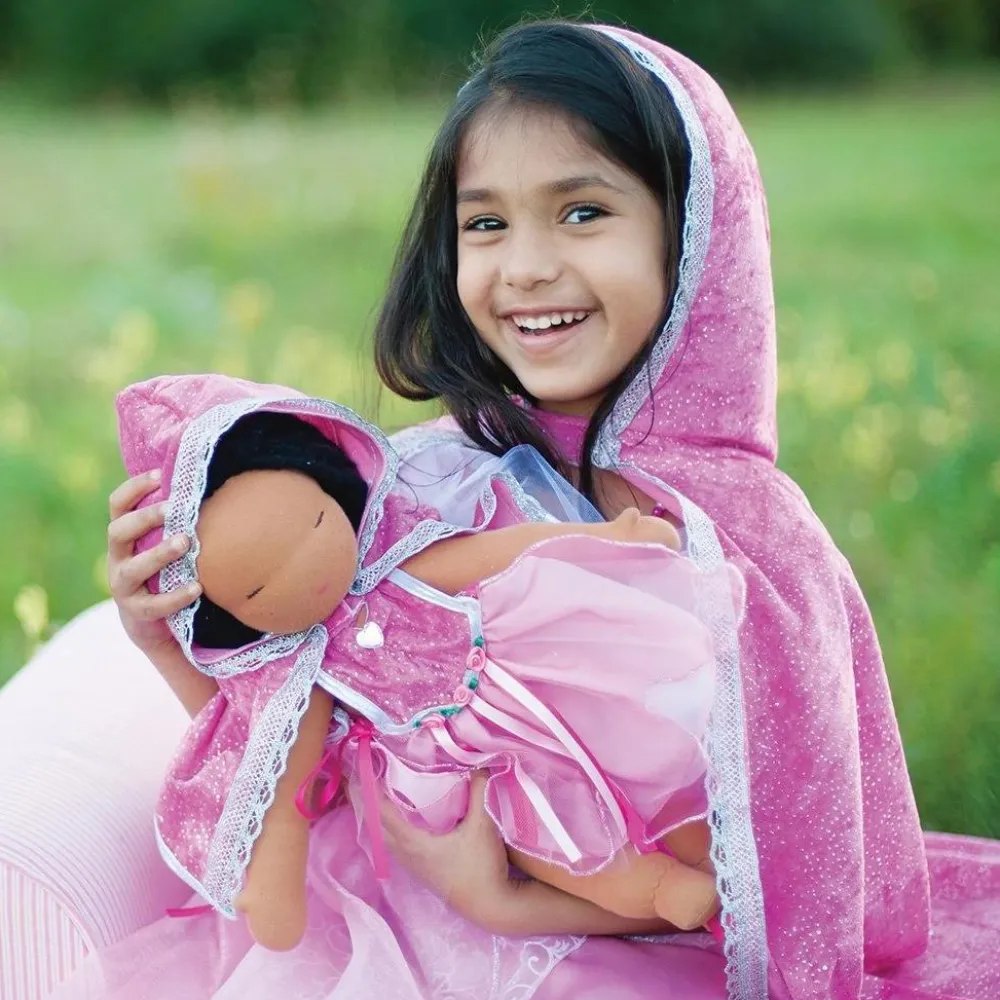 Best Great Pretenders Kappe - Pink m. glimmer, str. 3-4 år