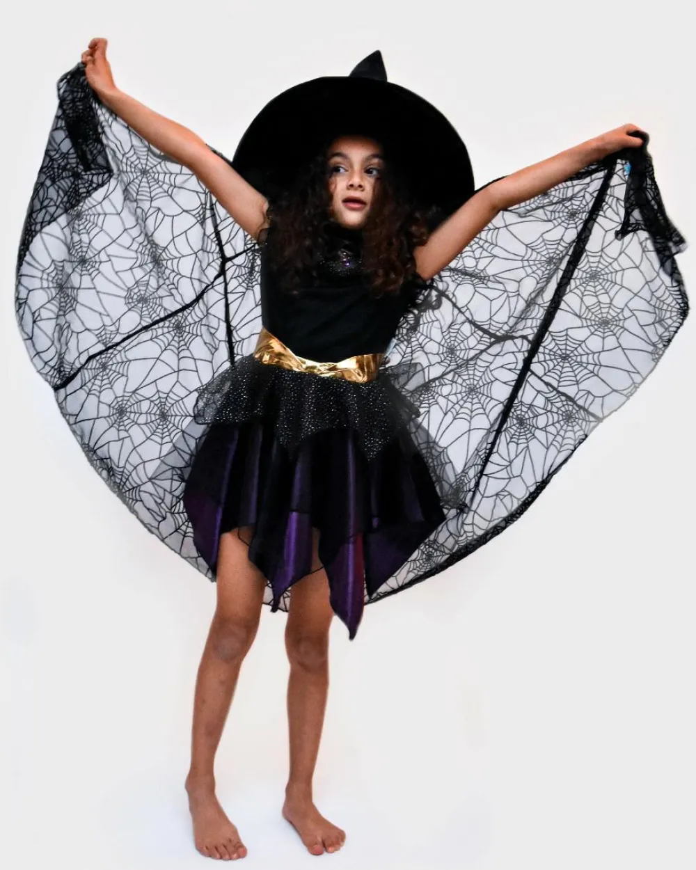 Clearance Den Goda Fen Kappe med edderkoppespind, str. 3-8 år