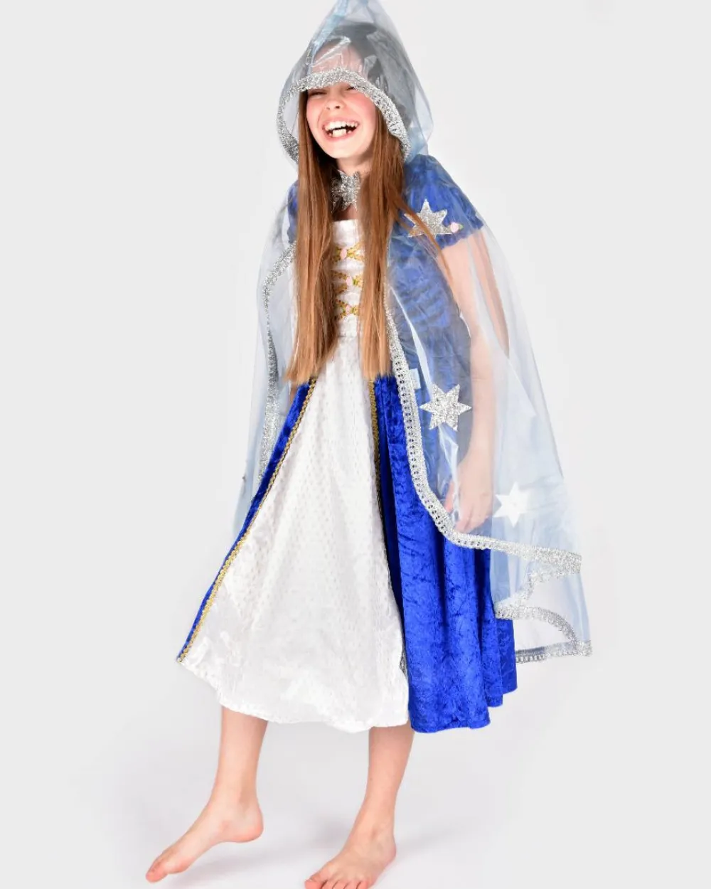 Clearance Den Goda Fen Kappe med stjerner, str. 3-8 år