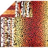 New Creativ Company Karton A4 - Dyreprint, 10 ass. ark