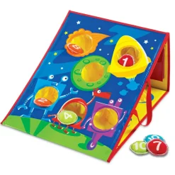 Discount Learning Resources Kastespil m. ærteposer - Form, farver & tal