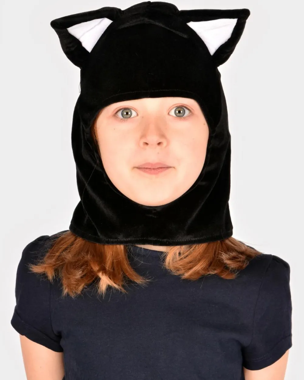 Clearance Den Goda Fen Kat - Hætte og hale, str. 3-5 år