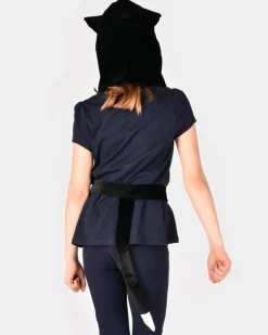 Clearance Den Goda Fen Kat - Hætte og hale, str. 3-5 år