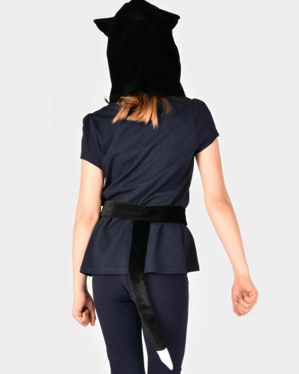 Clearance Den Goda Fen Kat - Hætte og hale, str. 3-5 år