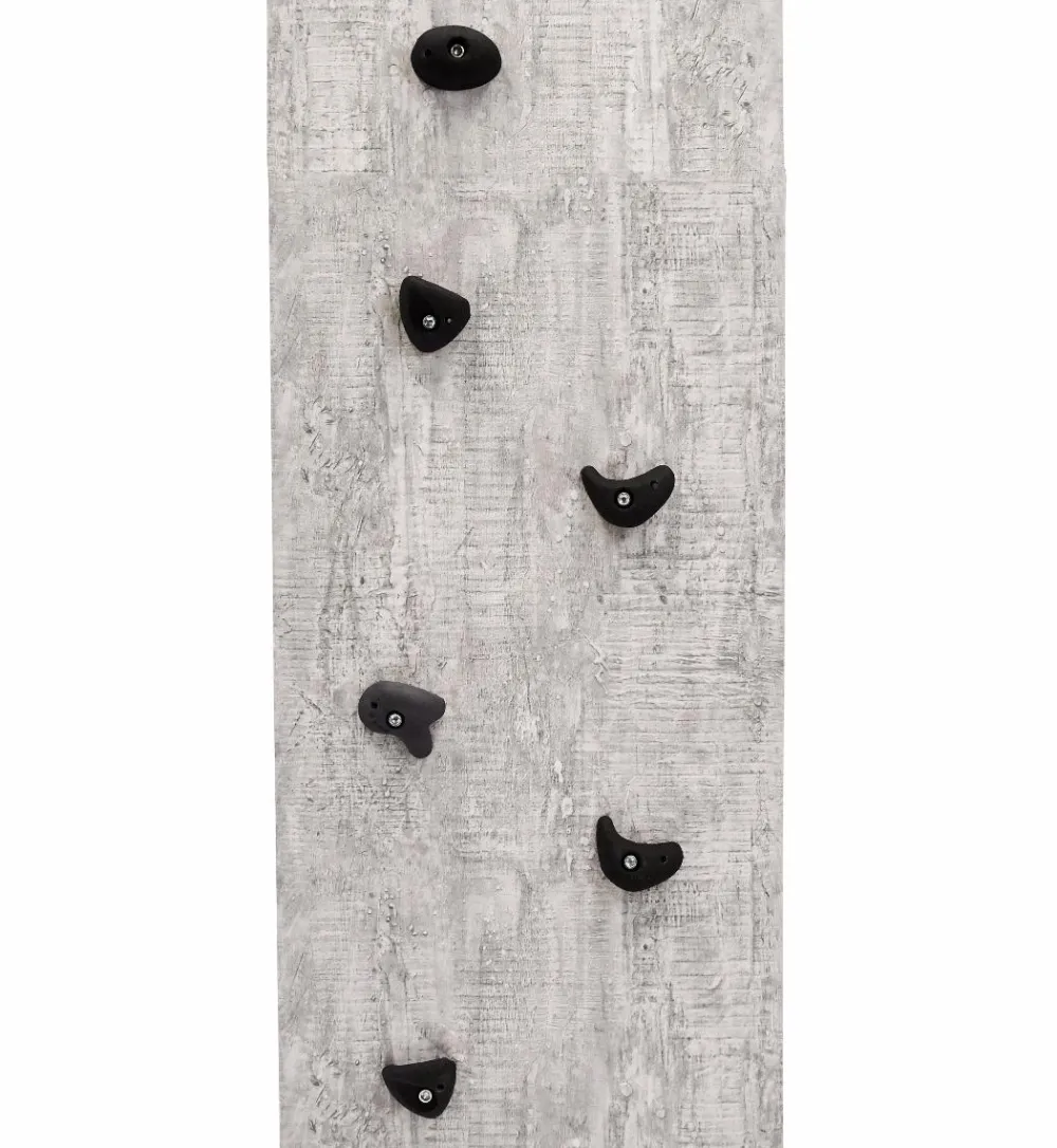 Online Klatregreb sort/grå (inkl. skruer) 5 stk.