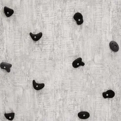 Online Klatregreb sort/grå (inkl. skruer) 5 stk.