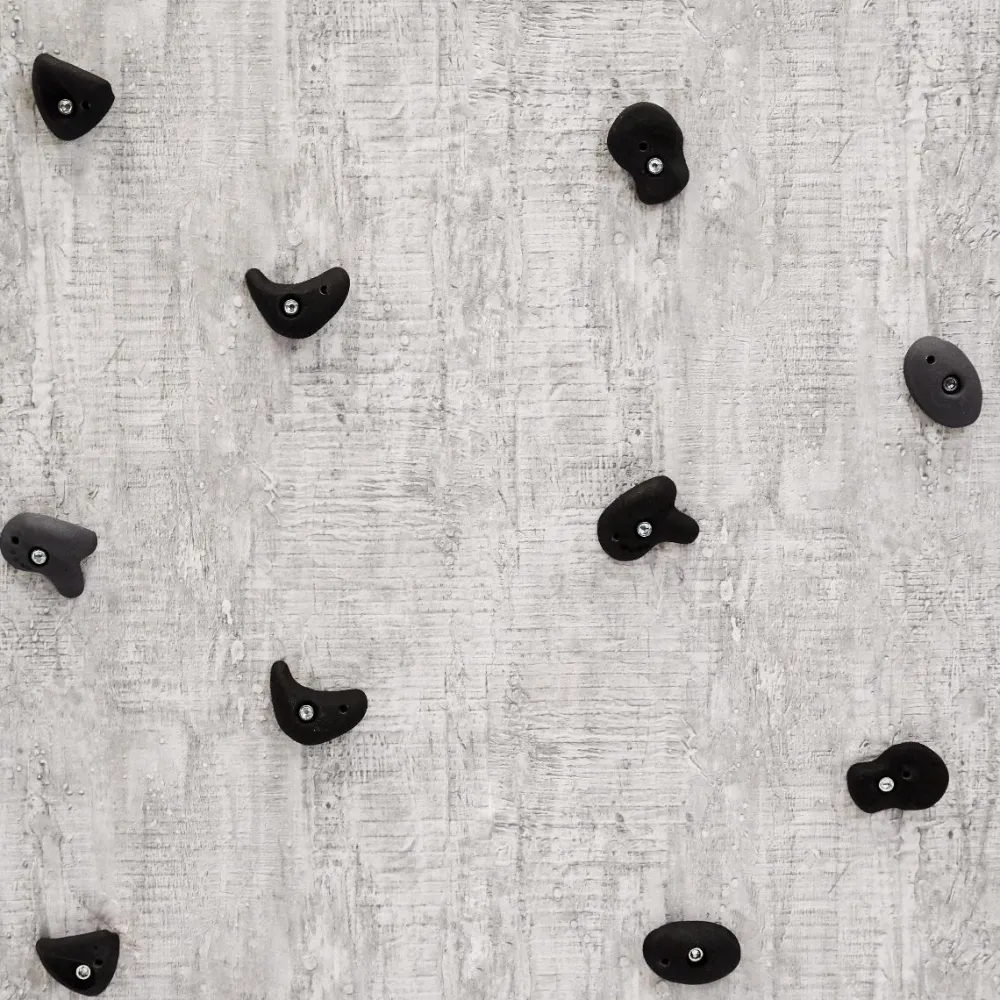 Online Klatregreb sort/grå (inkl. skruer) 5 stk.