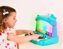Discount B. Toys Klaver - Flodhest med lyd og lys
