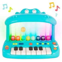 Discount B. Toys Klaver - Flodhest med lyd og lys