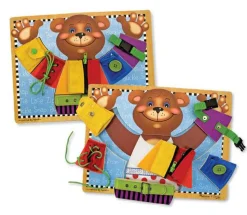 Melissa & Doug Klæd-mig-på træneplade