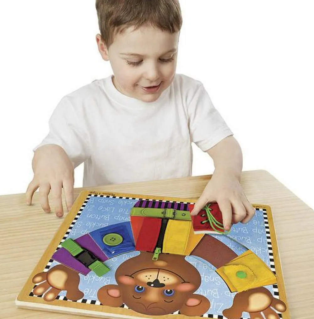 Melissa & Doug Klæd-mig-på træneplade