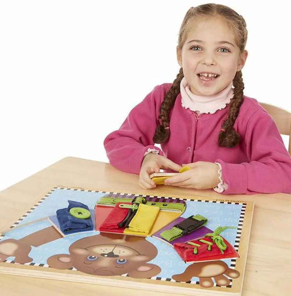 Melissa & Doug Klæd-mig-på træneplade